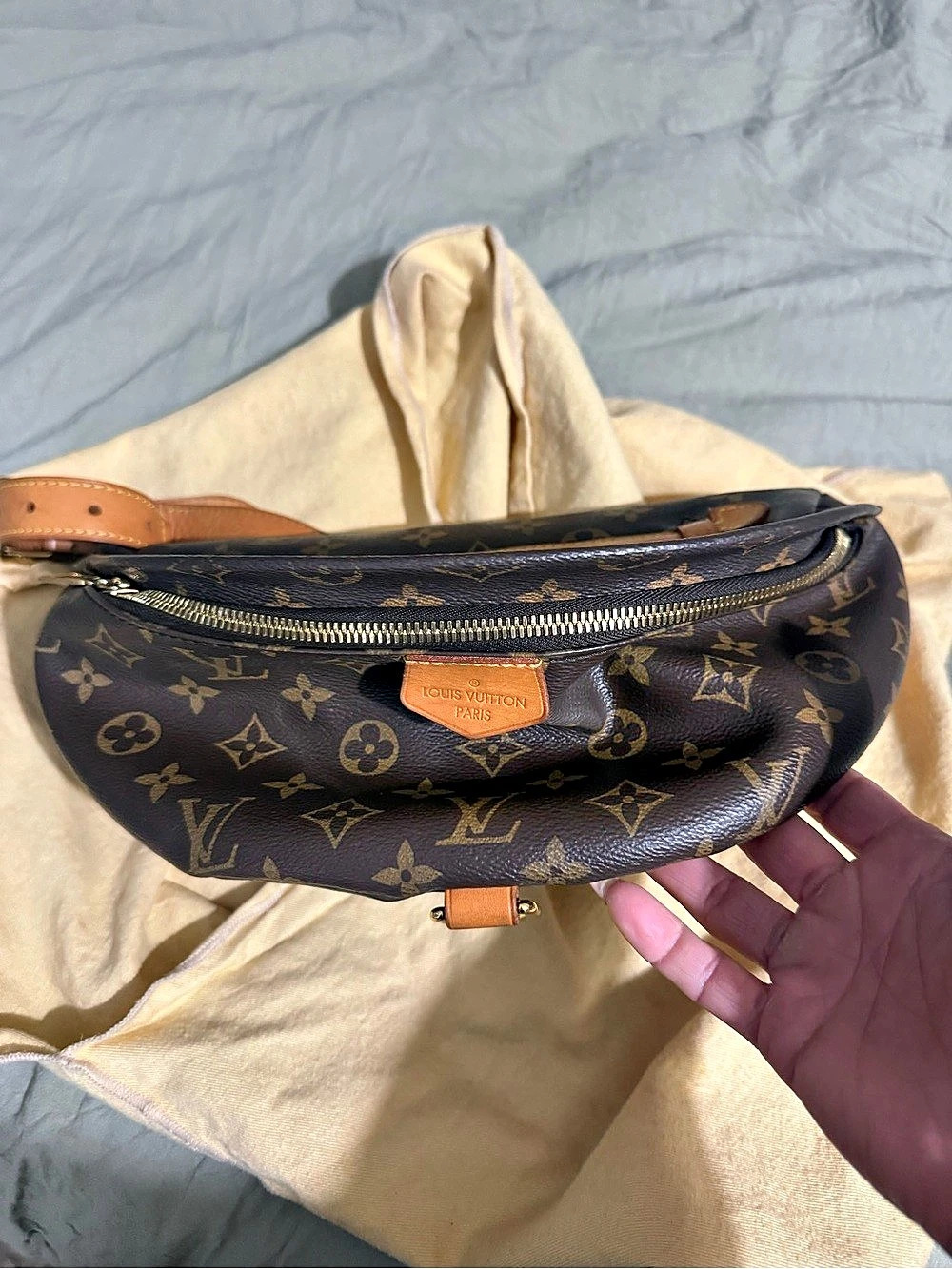 Louis Vuitton Monogram Bumbag Brown